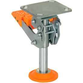 Floor Lock with Polyurethane Foot Pad FL-LKH-8 for 8"" Casters