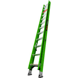 Little Giant Hyperlite Extension Ladder w/ Ground Cue V-Rung & Sure Set 24' Type IAA 375 lb. Cap.