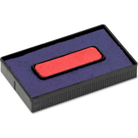 COSCO Felt Replacement Ink Pad for 2000PLUS Economy Message Dater Red/Blue
