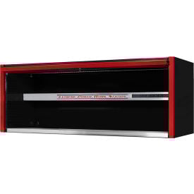 Extreme Tools EXQ Pro Extreme Power Workstation Hutch 72""W x 30""D x H""26-3/8 Black w/Red Handle