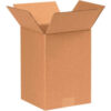 Global Industrial™ Cardboard Corrugated Boxes 7""L x 7""W x 9""H Kraft
