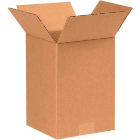 Global Industrial™ Cardboard Corrugated Boxes 7""L x 7""W x 9""H Kraft
