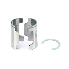 Nexel® Aluminum Shelf Clips with Retaining Ring - Set of 4