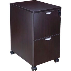 Boss Mobile Pedestal - File/File - Mocha