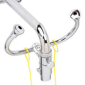 Bradley® Faucet Mounted Eye Wash - S19-200B