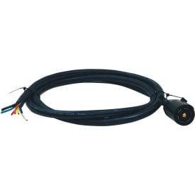 Buyers Products 7-Way Flat RV Trailer End with 96"" Prewired Cable - TC2967P