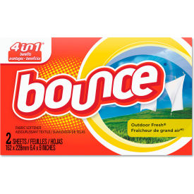 Bounce® Fabric Softener Sheets Outdoor Fresh 2/Box 156 Boxes/Carton