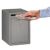 SentrySafe Under Counter Drop Slot Safe UC-039K - 8""W x 10-5/16""D x 12""H Gray