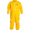 DuPont™ Tychem® 2000 CoverallElastic Wrist/AnkleStormflapTaped SeamYellow2X4/Qty