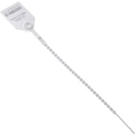 Global Industrial™ Adjustable Plastic Truck Seal 9""L White 100/Pack
