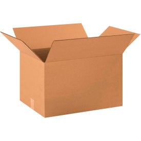 Global Industrial™ Cardboard Corrugated Boxes 20""L x 14""W x 12""H Kraft