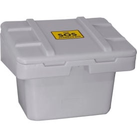 Global Industrial™ Lockable Outdoor Storage Container 30""Lx24""Wx23""H 5.5 Cu. Ft. Light Gray