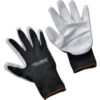 Global Industrial™ Foam Nitrile Coated Gloves Gray/Black Large 1 Pair