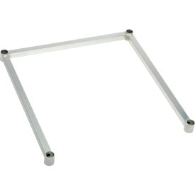 Nexel® Poly-Z-Brite® Three-Sided Steel Frame 30""W x 18""D