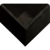 Wearwell® Tall Wall Sanitizing Footbath Mat 2-1/2"" Thick 2-1/2' x 3-1/4' Black