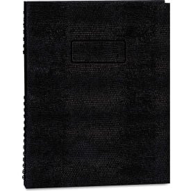 Blueline® Exec Wirebound Notebook A10200EBLK 8-1/2"" x 11"" Black Cover 100 Sheets/Pad