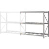 Global Industrial™ 3 Level Extra HD Bulk Storage Rack No Deck Add On 72""W x 36""D x 72""H
