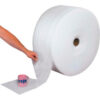 Perforated Air Foam Rolls 48""W x 550'L x 1/8"" Thick White 1 Roll