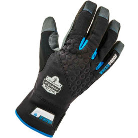 Ergodyne® ProFlex® 817WP Thermal Waterproof Utility Gloves Black Small