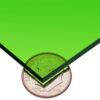 USA Sealing Cast Acrylic Sheet 24""L x 24""W x 1/4"" Thick Green