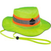 Ergodyne® GloWear® 8935 Class HW Hi-Vis Ranger Hat Lime S/M
