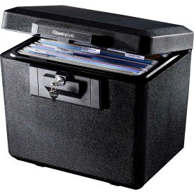 SentrySafe Fire-Safe Security File 1170 with Key Lock - 15-5/16""W x 12-1/8""D x 13-5/8""H Black