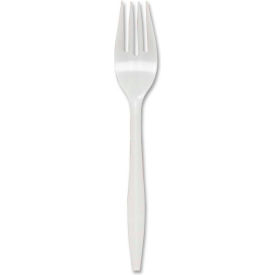 Genuine Joe® GJO20000 Forks Polypropylene White 1000/Carton