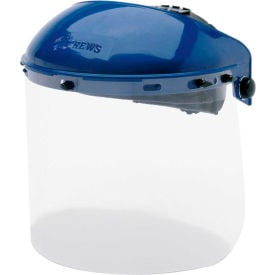 MCR Safety 103 Ratchet Head Gear Head Gear Only Polycarbonate Blue