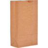 Duro Bag Paper Grocery Bags #10 6-5/16""W x 4-1/6""D x 13-7/16""H Kraft 500/Pack