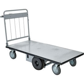 Mid-Axle Drive Motorized Electric Platform Truck EMHC-2860-1 1500 Lb. Cap.
