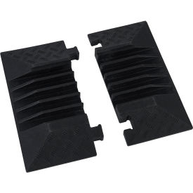 End Cap for Global Industrial™ 5-Channel Industrial Cable Protectors