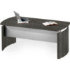Safco® Medina 72""W Desk 72""W x 36""D x 29-1/2""H Gray Steel