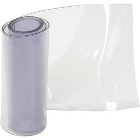 Replacement 12"" x 7' Standard Clear Strip for Strip Curtain Doors