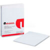 Universal® Glue Top Writing Pads Wide Rule Letter White 50-Sheet Pads/Pack Dozen