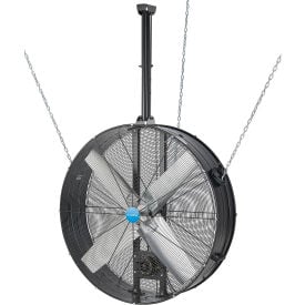 Global Industrial™ 48"" Suspension Mounted Drum Fan 19500 CFM 1-1/2 HP 120V