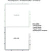 Interion® Pre-Configured Office Cubicle 10'W x 10'D x 72""H Add-On Kit Blue