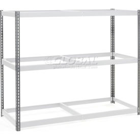 Global Industrial™ Angle Post 5'H Gray Set of 4