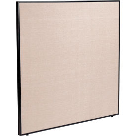 Interion® Office Partition Panel 60-1/4""W x 60""H Tan