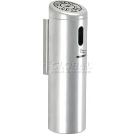 Smokers Outpost® Wall Mounted Ashtray Silver