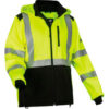 Ergodyne® High Visibility SoftShell Water Resistant Jacket Type R Class 3 Lime 5XL