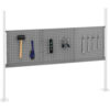 Global Industrial™ 18"" & 36"" Pegboard Panel Kit 60""W Gray