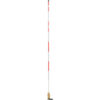 2673-00001 Hydrant/Utility Marker 5' Long with Flat Bracket Red/White