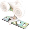 Prime-Line N 6848 Pocket Door Roller Tri-Wheel 1-Inch Flat Nylon Wheels(Pack of 2)