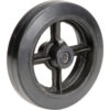 Global Industrial™ 8"" x 2"" Mold-On Rubber Wheel - Axle Size 3/4""