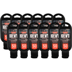 Ergodyne® 6352 KREW'D® SPF 50 Sunscreen Lotion 1.5oz 12-Pack