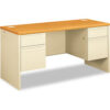 HON®38000 Series Kneespace Credenza 60""W x 24""D x 29-1/2""H Harvest