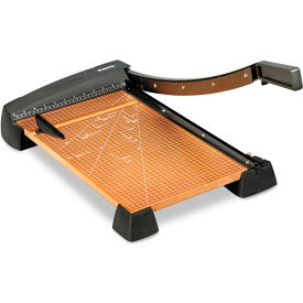 X-ACTO® Heavy-Duty Guillotine Paper Trimmer Wood Base 12""x18""