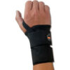 Ergodyne® ProFlex® 4010 Double Strap Wrist Support Black Medium Left