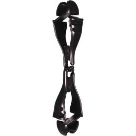Ergodyne Squids 3400 Glove Clip Holder w/ Dual Clips Black Pack of 100