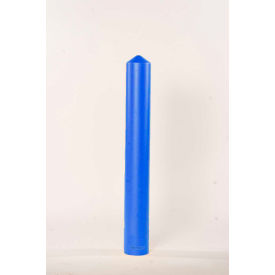 Eagle Smooth Bollard Post Sleeve 6"" Blue 1736BL